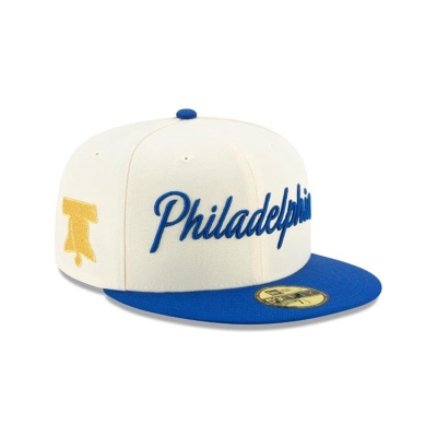 Sapca New Era Philadelphia 76ers NBA 2019 NBA Authentics City Series 59FIFTY Fitted - Maro